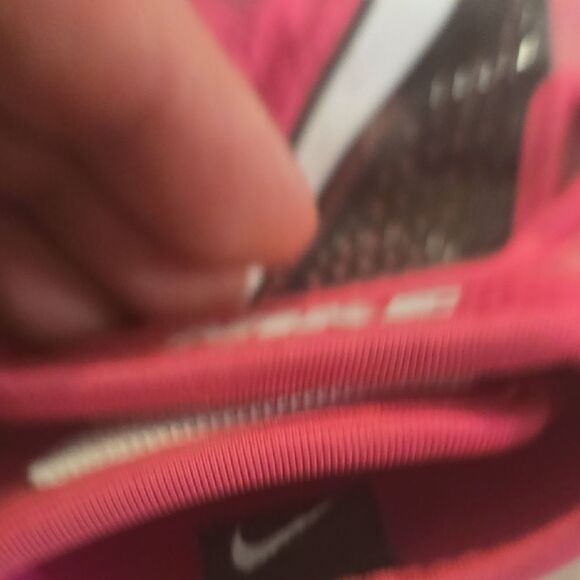 Nike Pink and Black Athletic Gloves - Picture 3 of 4